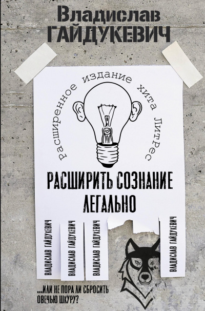 Расширить сознание легально. Не пора ли сбросить овечью шкуру? - Владислав Гайдукевич - Аудиокниги слушать онлайн бесплатно без регистрации | электронная библиотека knigi-audio.info